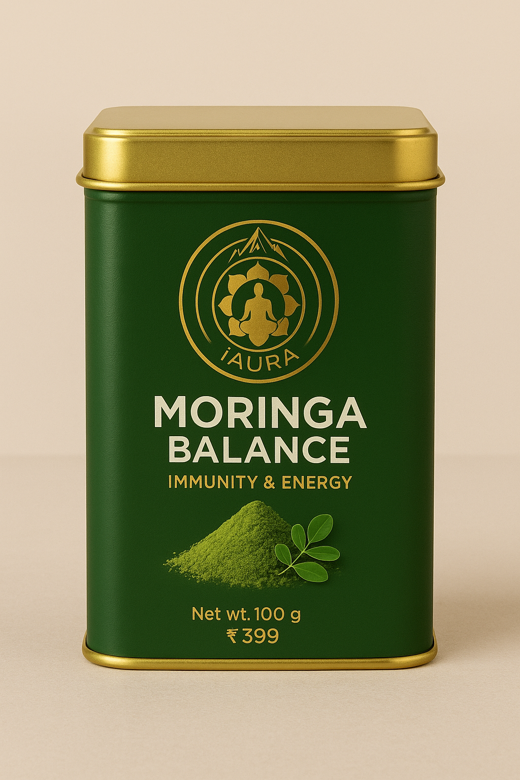 iAura Moringa Balance - Organic Powder - 100g