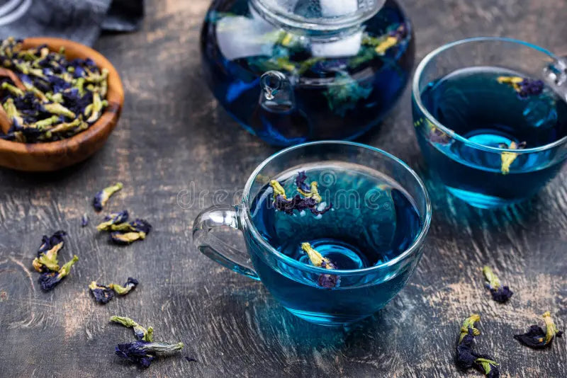 Blue Pea Tea - Ice & Regular Hot Tisane