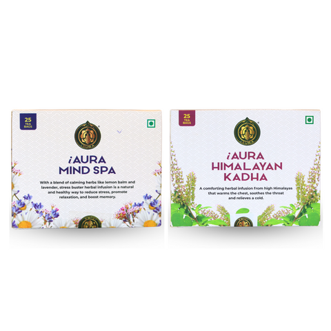 iAura Mindspa and Himalayan kadha Combo