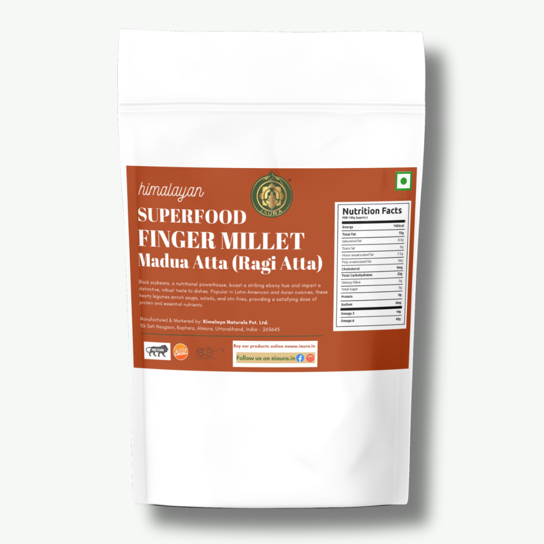 Finger Millet / Mandua Atta / Ragi Atta