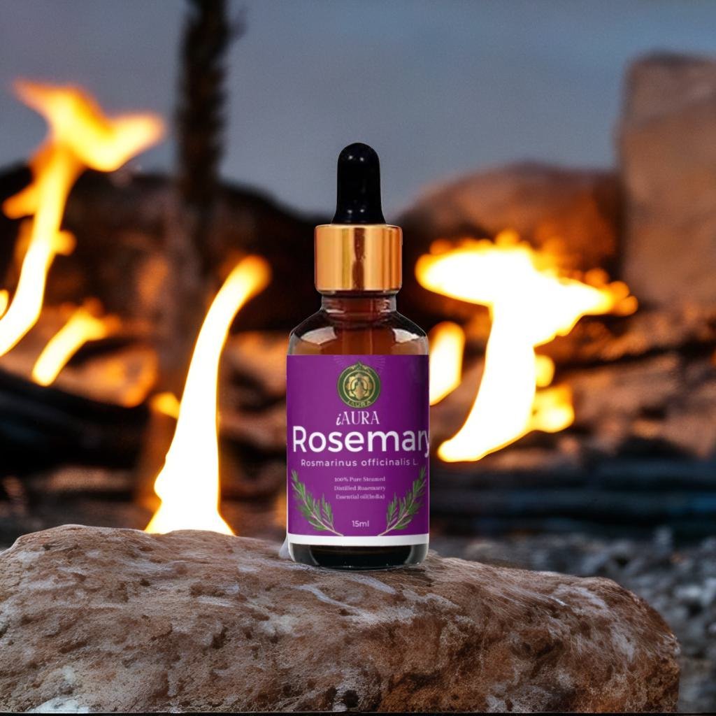 iAura Rosemary Essential Oil - 15ml