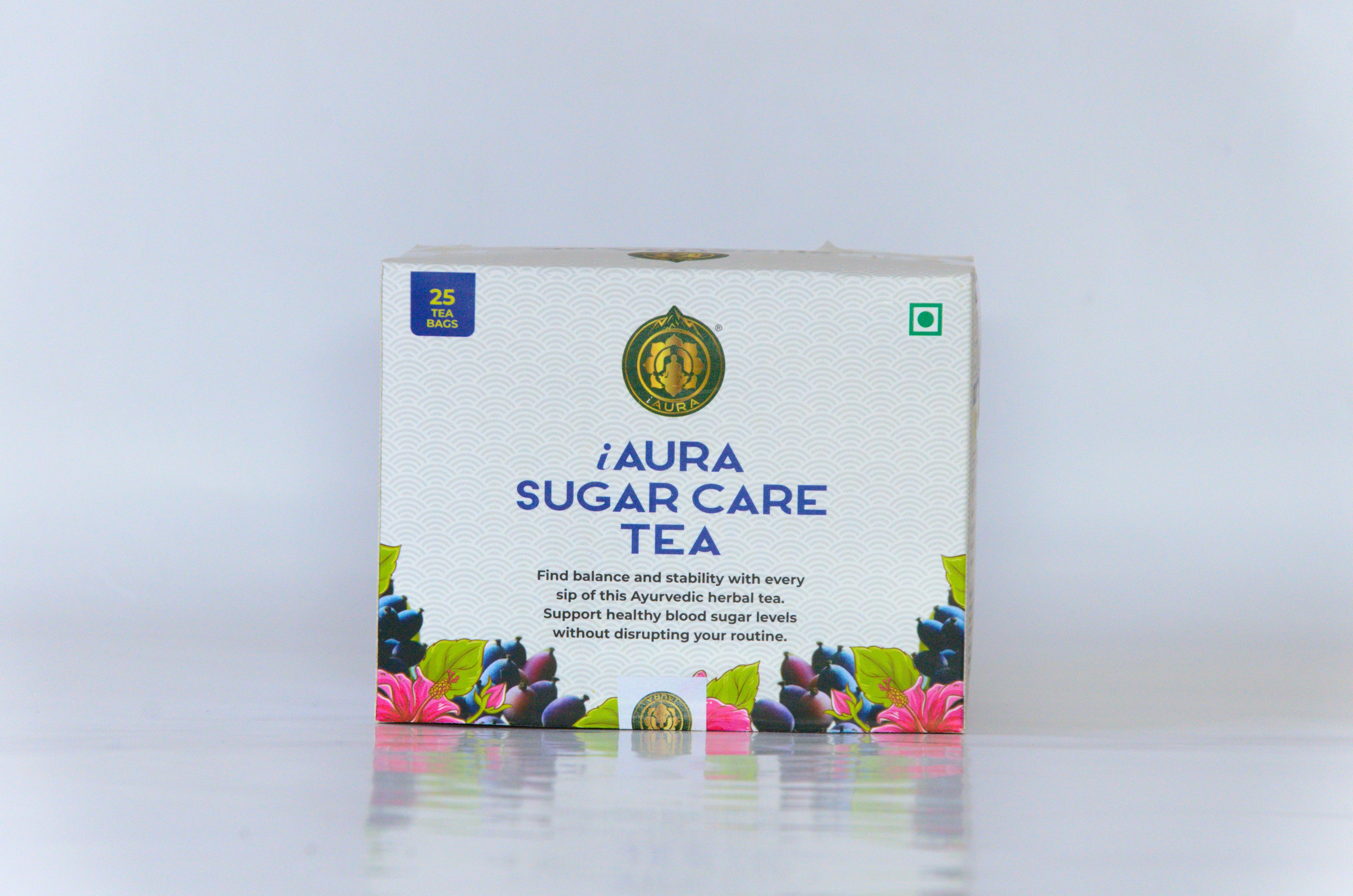 iAura Sugar Care Tea - 25 Tea Bags